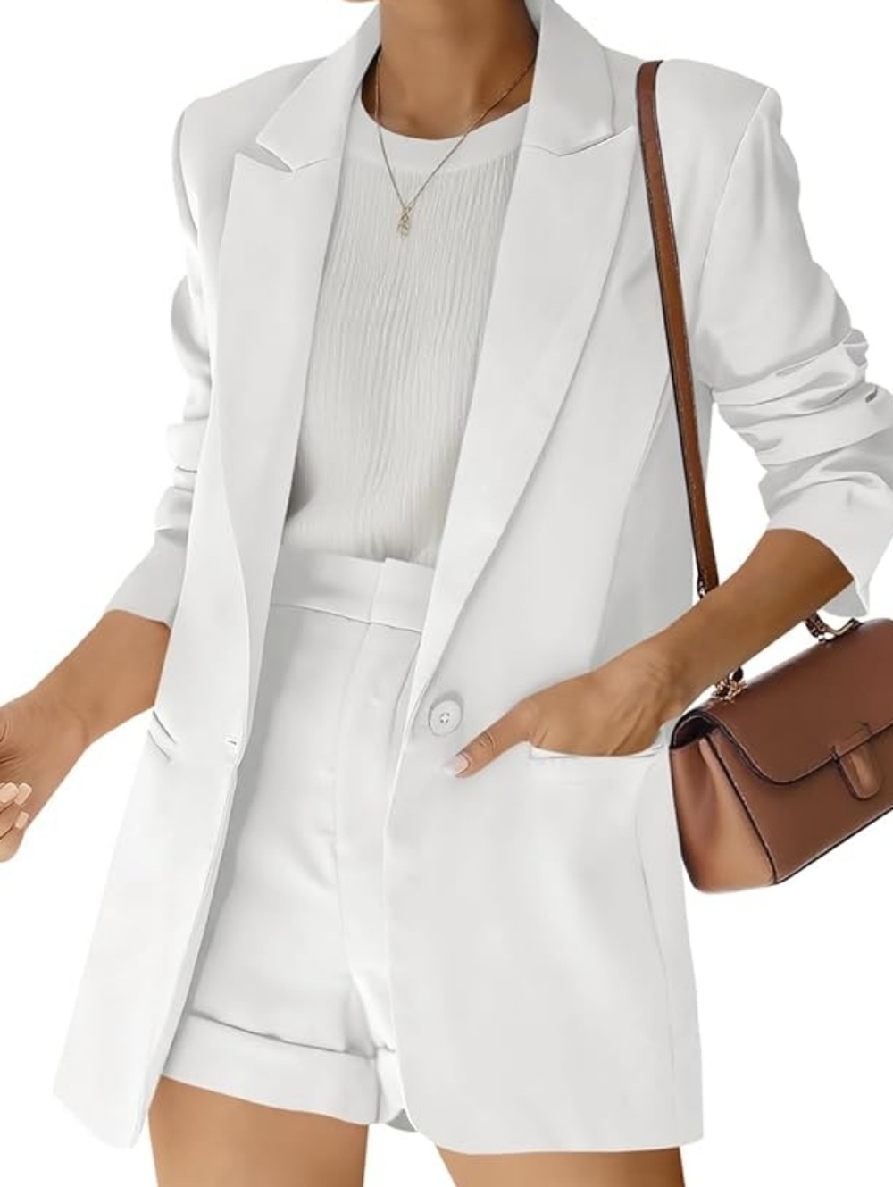 Cicy Bell Blazer Top